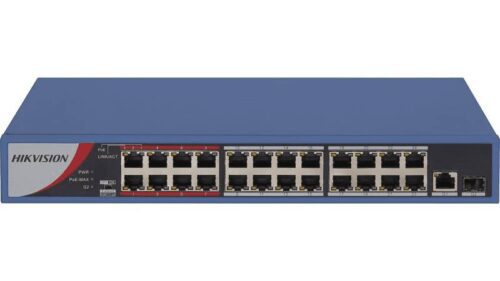 Hikvision - 24 Port Fast Ethernet Unmanaged POE Switch