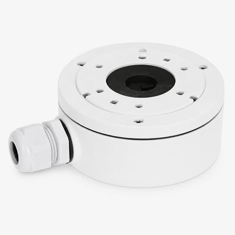 Deep Base Junction Box for Hikvision DS-2CD20 Series Bullet Cameras White thumbnail 2