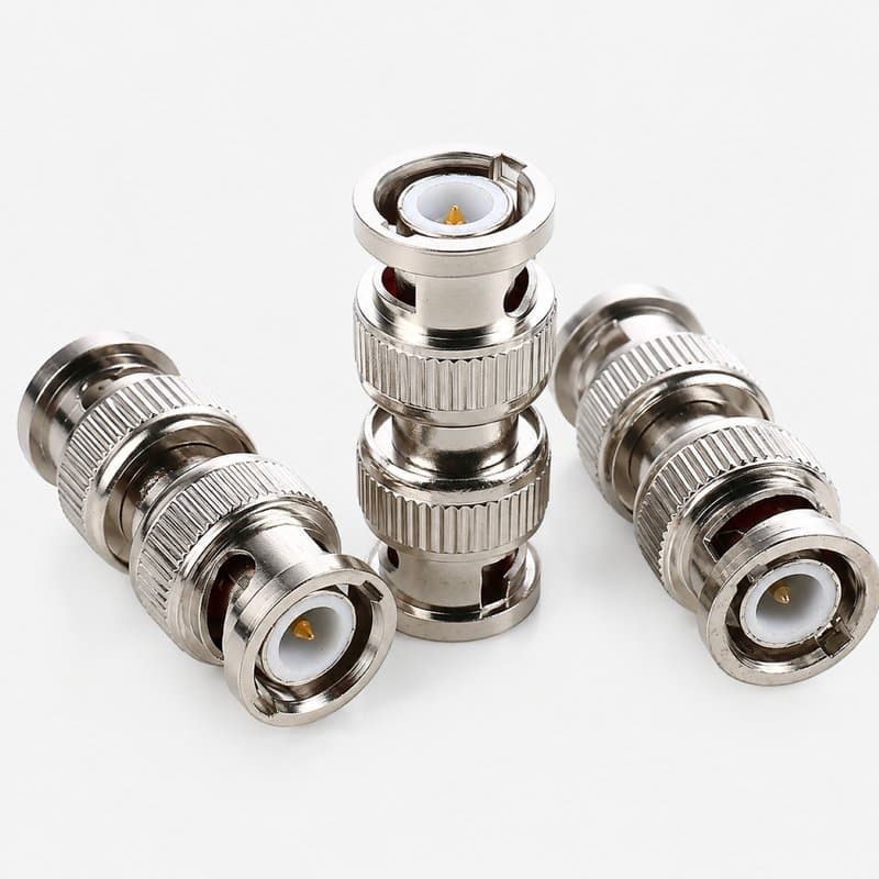 BNC Male to Male Coupler Adapter for CCTV Coaxial Cable Joiner thumbnail 3