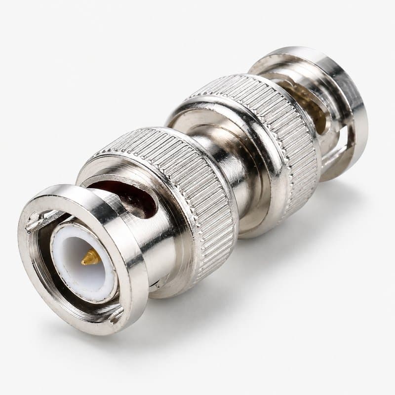 BNC Male to Male Coupler Adapter for CCTV Coaxial Cable Joiner thumbnail 4
