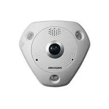 Hikvision  - DS-2CD63C5G0-IS(1.29mm)(B) 12 MP DeepinView Immervision Lens Fisheye Network - Image 1