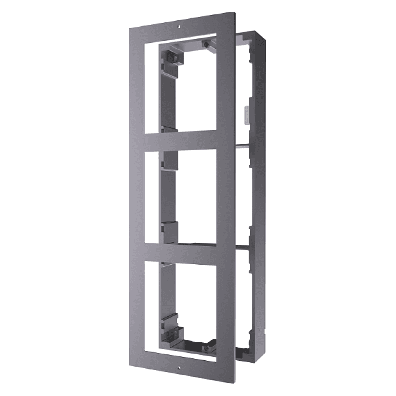 Hikvision DS-KD-ACW3 Surface Mount Frame 3 Module Intercom Housing