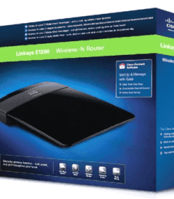 Linksys E1200 Wireless-N Router 300Mbps 2.4GHz 4-Port Ethernet thumbnail 2