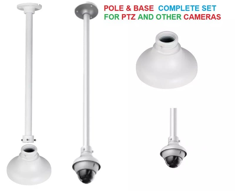 Universal Ceiling Mount Bracket for PTZ & CCTV Cameras - PFA107, PFA106, DH-PFB220C Compatible - Image 1