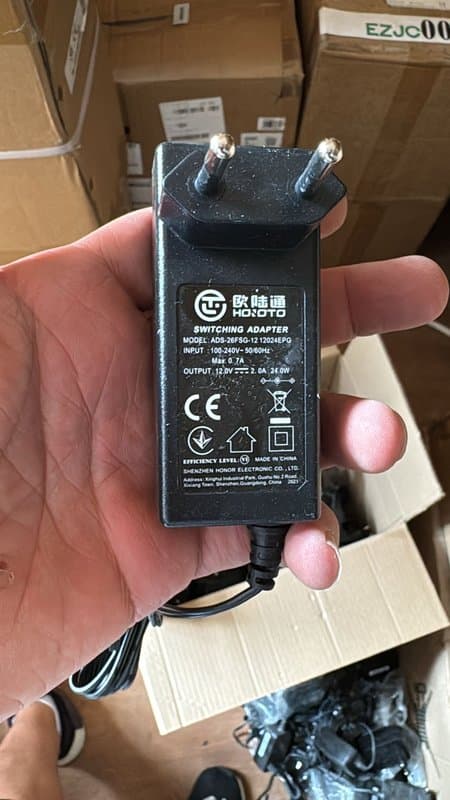 12V 1.5A DC Power Supply Adapter EU Plug 2.1mm CCTV PSU thumbnail 2