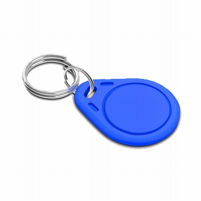 ACM 13.56MHz RFID NFC key fob with waterproof ABS housing, front view
