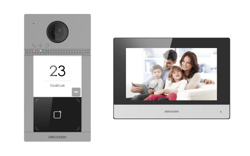 Hikvision DS-KIS604-P(C) IP Video Intercom Kit Villa Door Entry