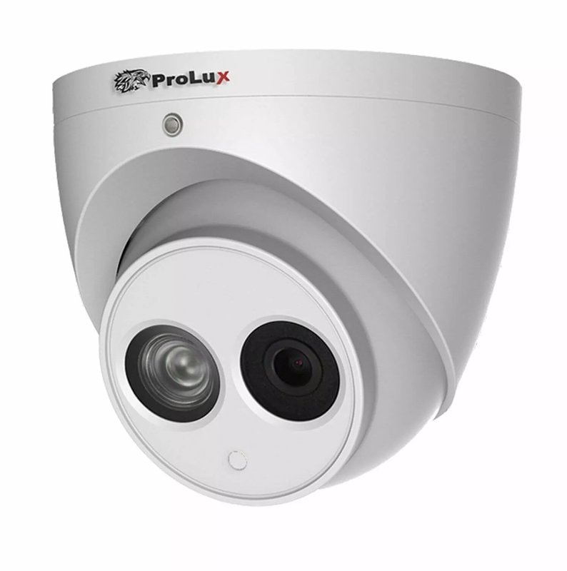 Prolux 4MP PoC Audio Eyeball Camera 2.8mm 50m IR Hikvision Compatible