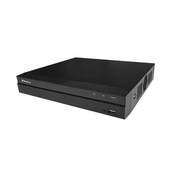 PROLUX PXN-2108HS-8P-4K ,NVR 8 Channel 1U 8PoE 4K&H.265 Lite Network Video Recorder, Up to 2ch@4...