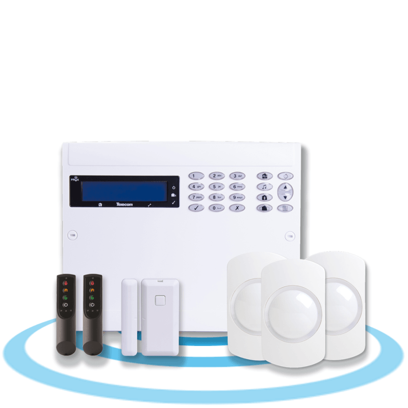 Texecom Kit-1003 Premier Elite Series, 64-Zone Self-Contained Wireless Alarm Kit