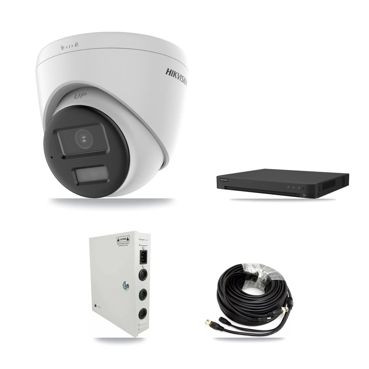 Hikvision 16-Channel 4K CCTV Kit — 16 DS-2CE78U0T Turret Cameras + 10TB Recording