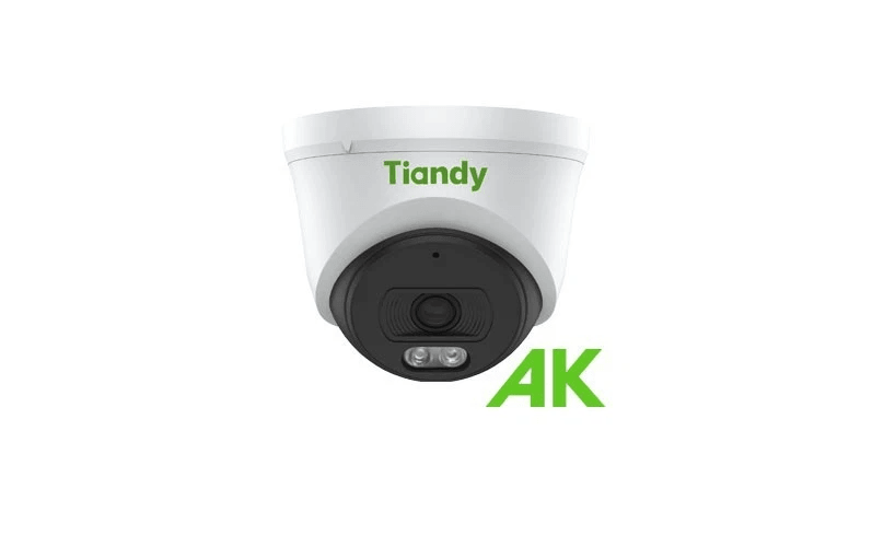 Tiandy 2MP 1080P PoE IP Turret Camera TC-C320N 2.8mm IR 30m Built-in Mic CCTV