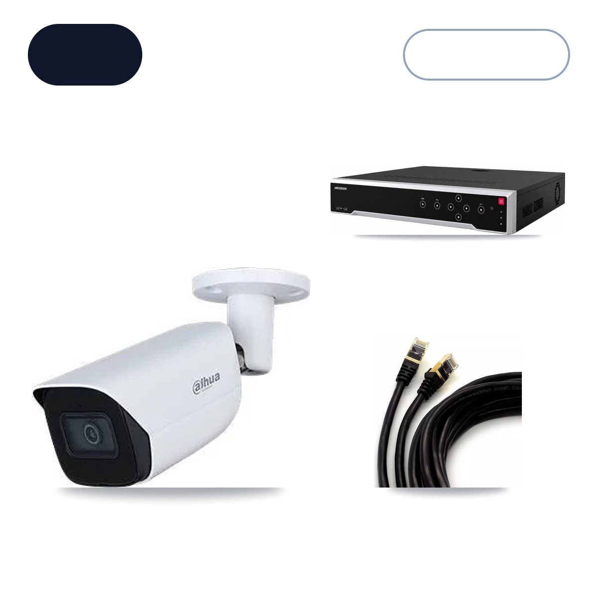 Dahua & Hikvision 32-Channel 5MP CCTV Kit — 12 Bullet Cameras + 14TB Recording - Image 1