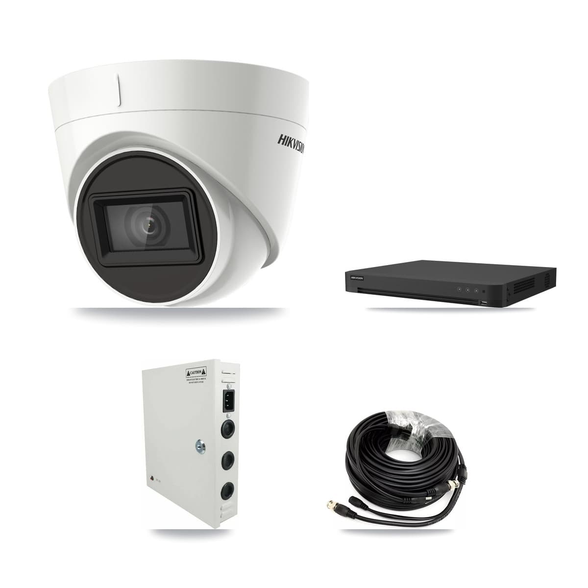Hikvision 16-Channel 4K CCTV Kit — 16 DS-2CE78U1T Turret Cameras + 10TB Recording