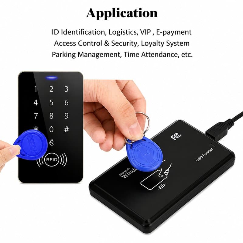 ACM 125KHz RFID Key Fob Proximity Access Control Tag