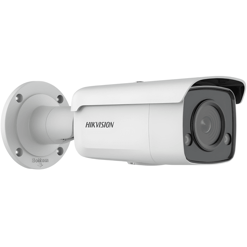 Hikvision DS-2CD2T47G2-L 4MP ColorVu PoE Bullet Camera 4mm IP67 Grey - Image 1