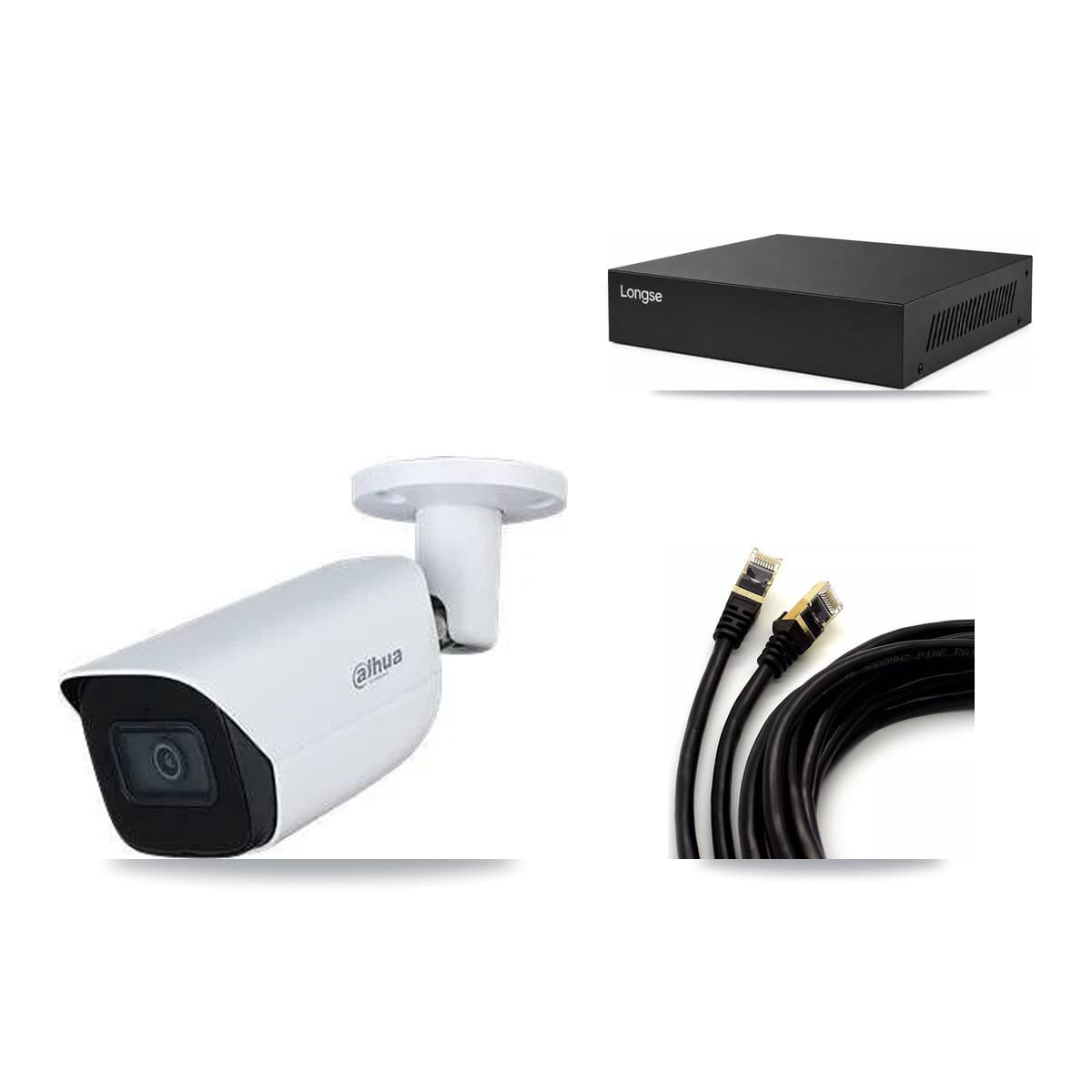 Dahua & Longse 8-Channel 5MP CCTV Kit — 6 Bullet Cameras + 8TB Recording - Image 1