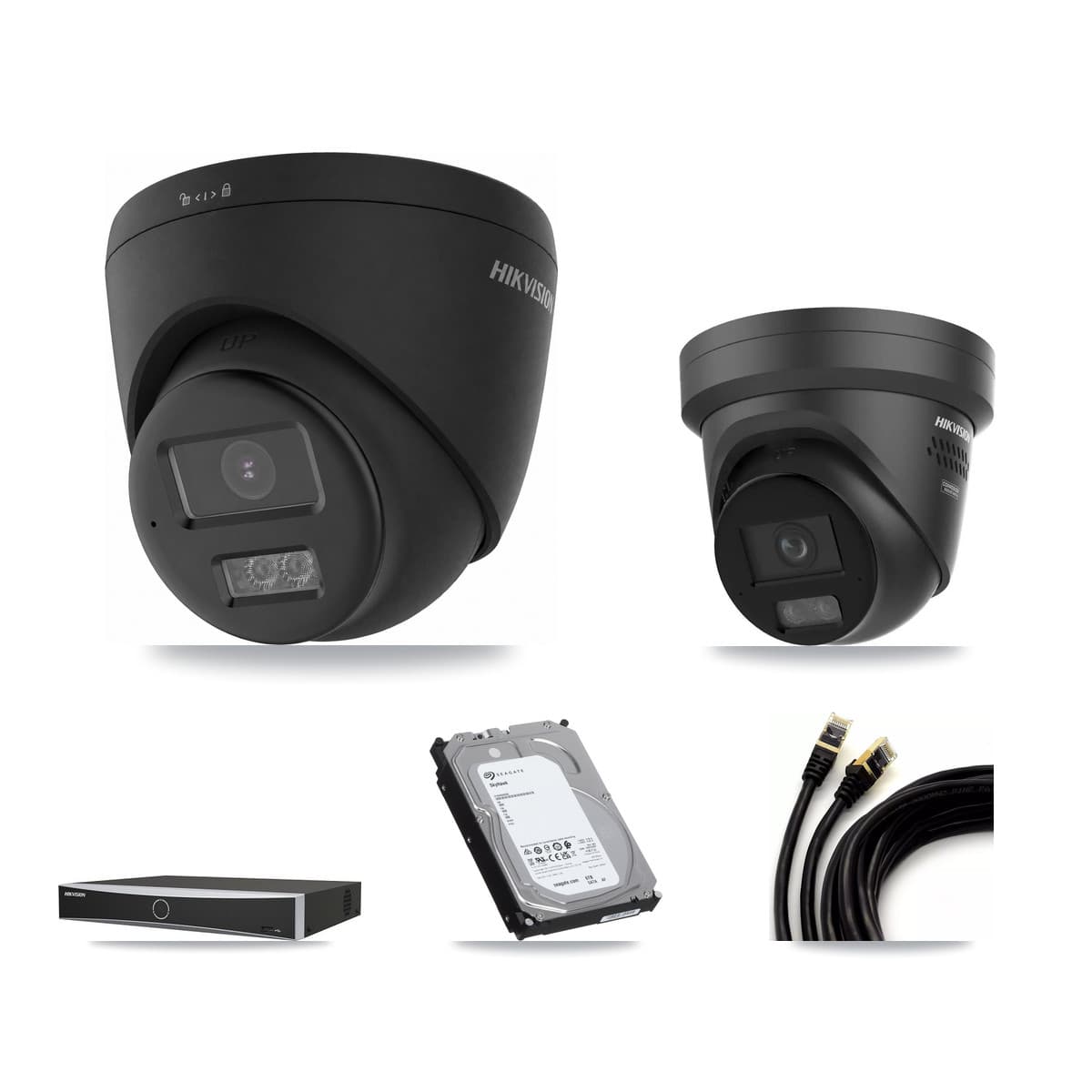 Hikvision 4-channel CCTV kit