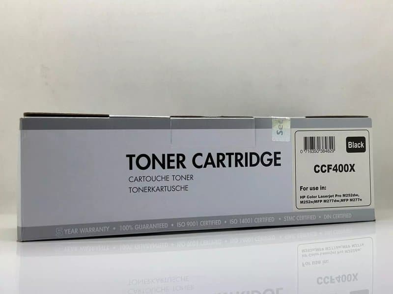 Lot of 201X CF400X Black Toner Cartridges - Compatible with HP LaserJet