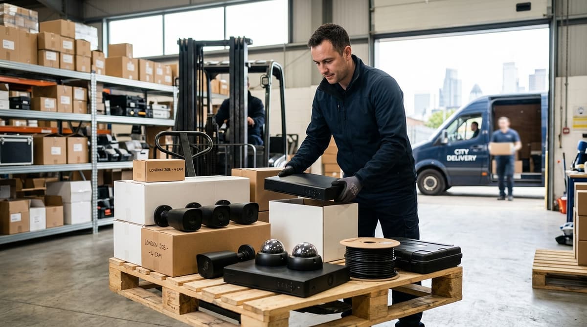 CCTV Systems London: Same-Day Collection & Delivery