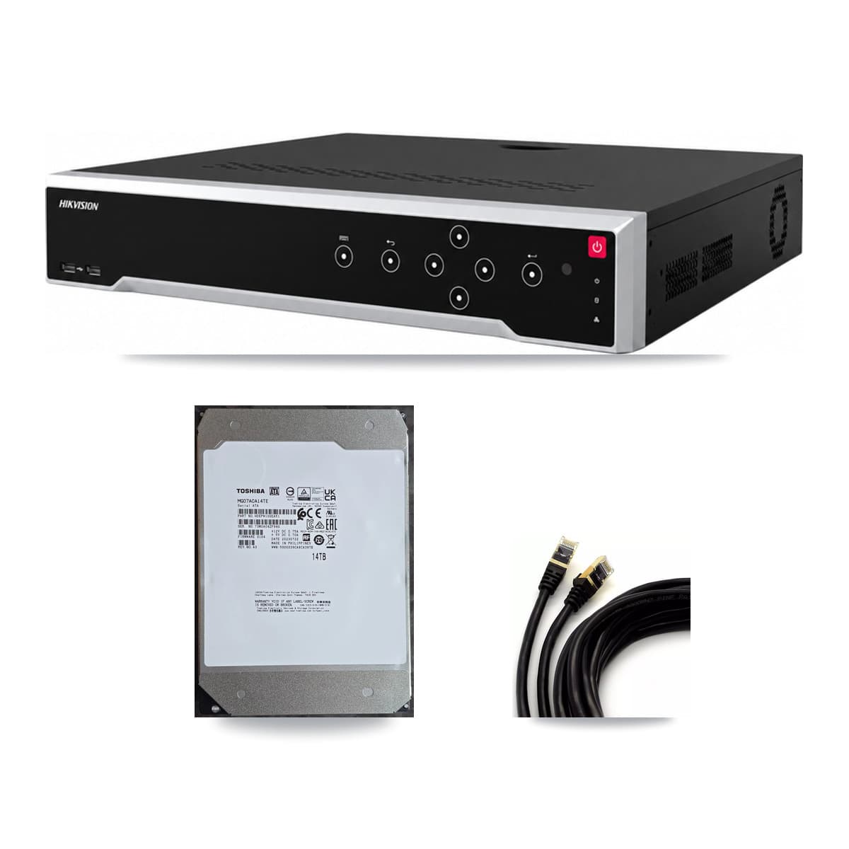 Hikvision 32-Channel 5MP CCTV Kit — 8 Dome Cameras + 14TB Recording - Image 1