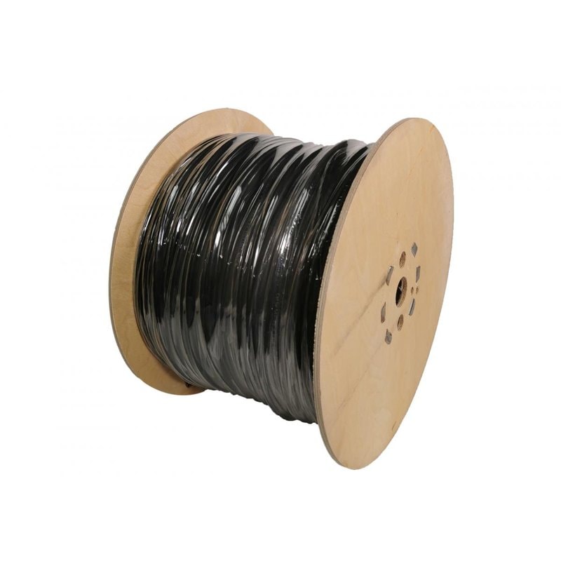 Cat6A F/FTD 23AWG Duct Grade Outdoor Network Cable Black - Image 1