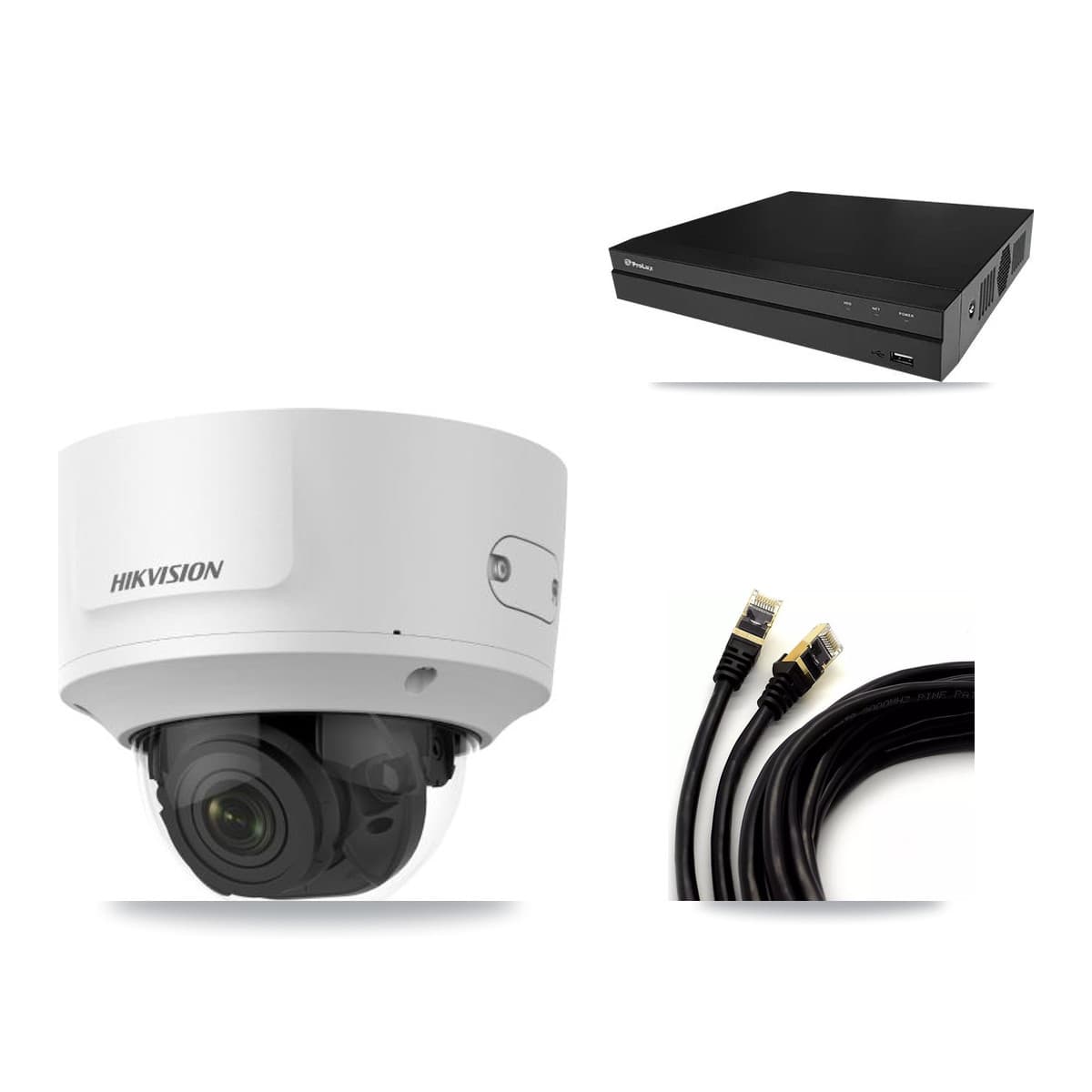 Hikvision & Prolux 8-Channel 2MP CCTV Kit — 5 Dome Cameras + 3TB Recording - Image 1