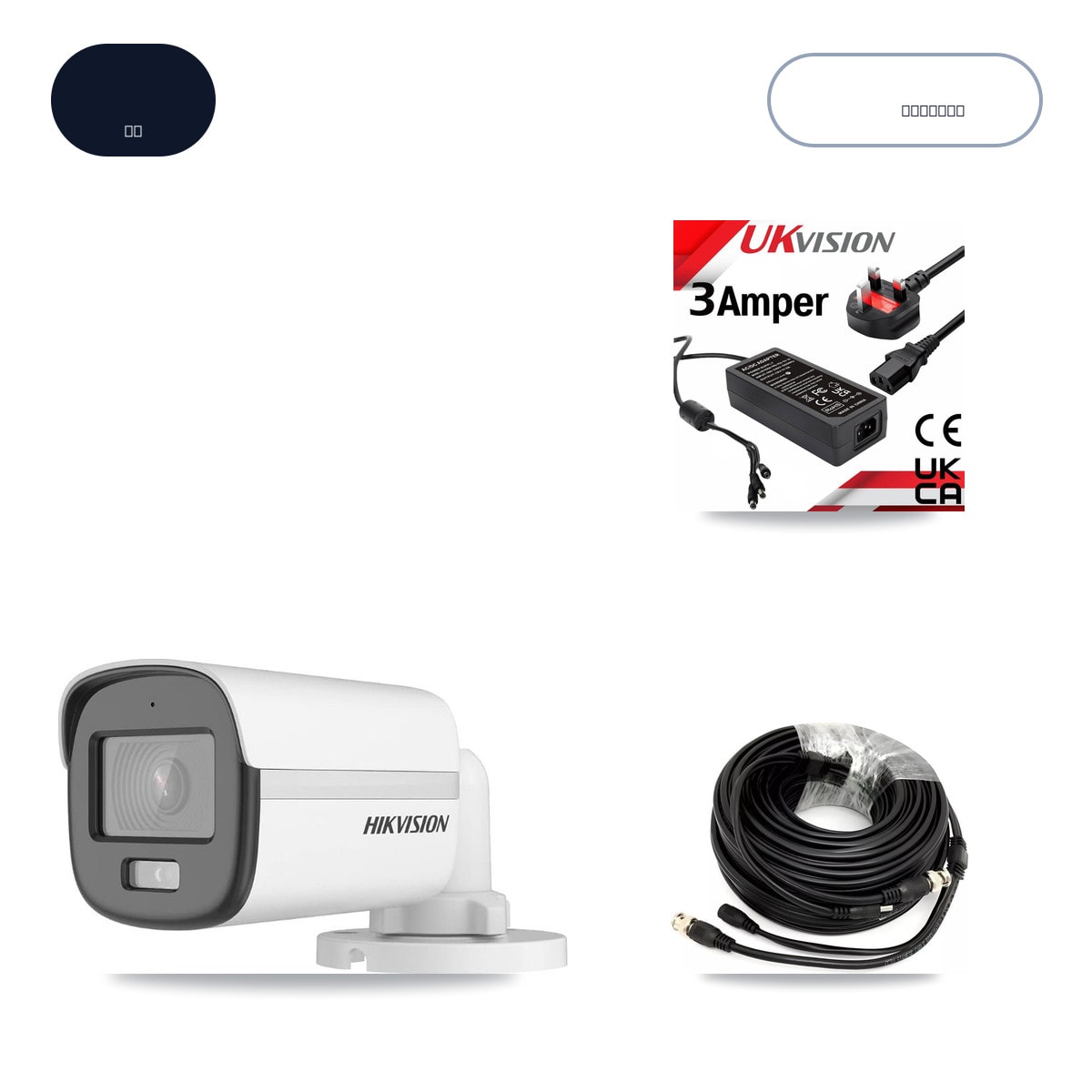 Prolux PXD-5208AN-4KL-X-8P 8-Channel DVR CCTV Kit — 4× Hikvision DS-2CE12KF0T-LFS 5MP Cameras + 6TB HDD - Image 1