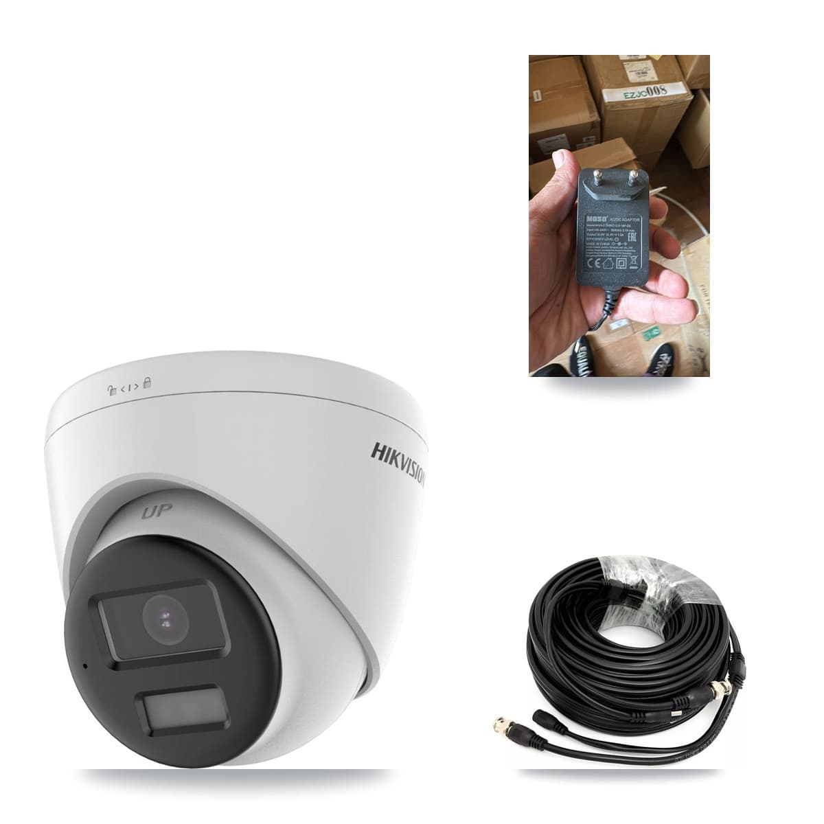 Hikvision 32-Channel 4K CCTV Kit — 1 DS-2CE78U0T Turret Camera + 3TB Recording