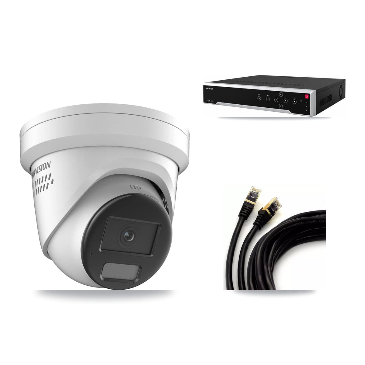 Hikvision 32-Channel 4K CCTV Kit — 1 DS-2CD2387G2H Turret Camera + 3TB Recording
