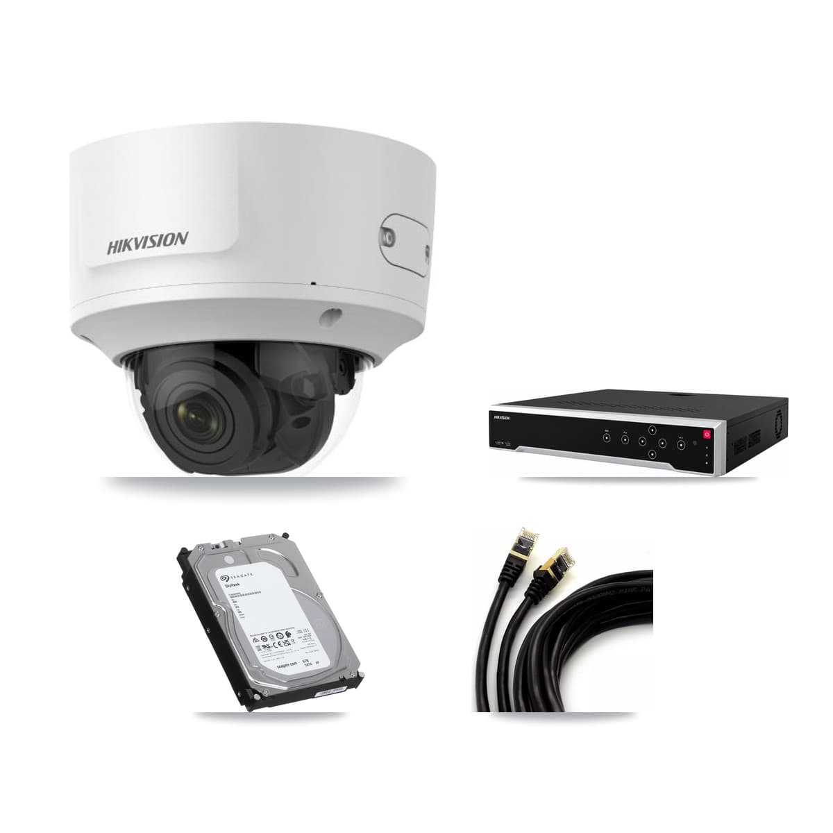Hikvision 32-Channel 2MP CCTV Kit — 10 Dome Cameras + 6TB Recording - Image 1