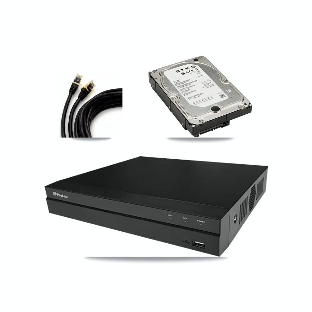 Prolux 8-channel CCTV kit: 7 cameras (7× 5MP Dome), 5TB hard drive
