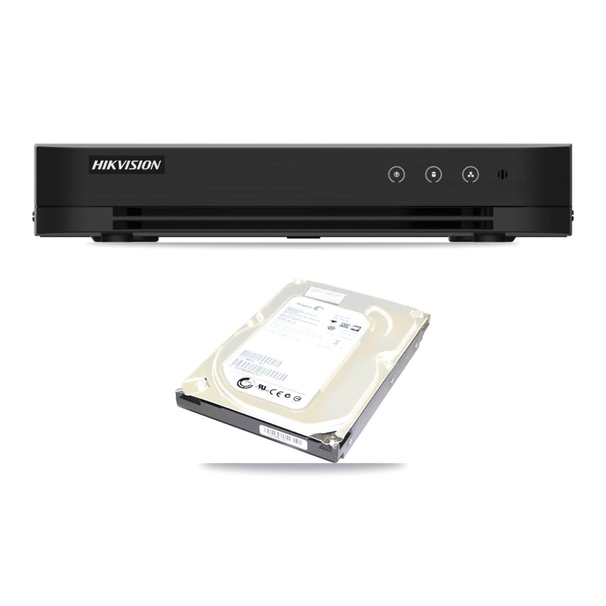 Hikvision DS-7208HGHI 8-Channel DVR + 500GB Recording - Image 1
