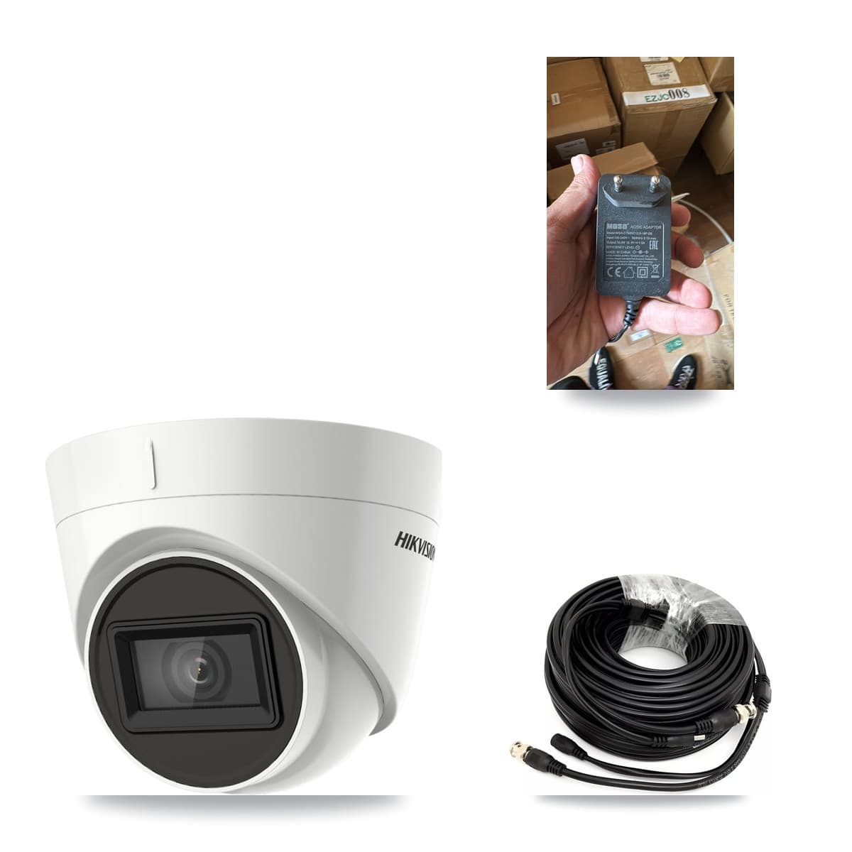 Hikvision 32-Channel 4K CCTV Kit — 1 DS-2CE78U1T Turret Camera + 3TB Recording