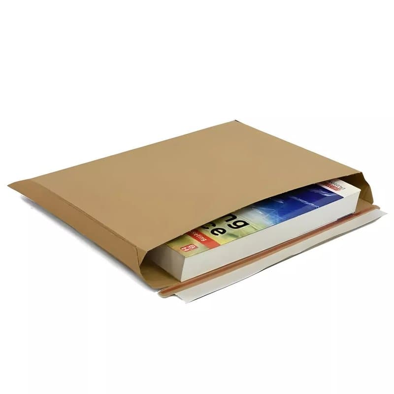 Cardboard Capacity Book Mailers - Board Envelopes for Amazon-Style Postal Packaging - Image 1