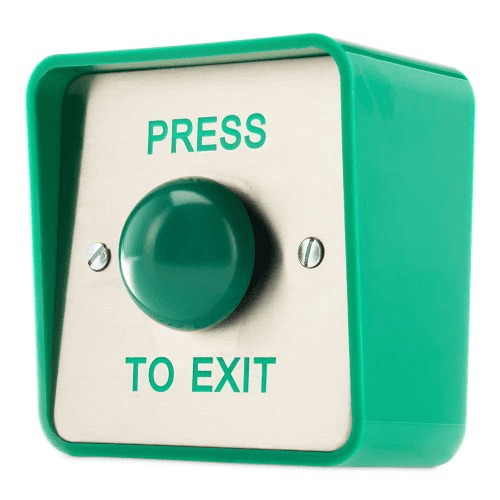 Press To Exit Green Dome Button Door Release Switch DRB044S-PTE