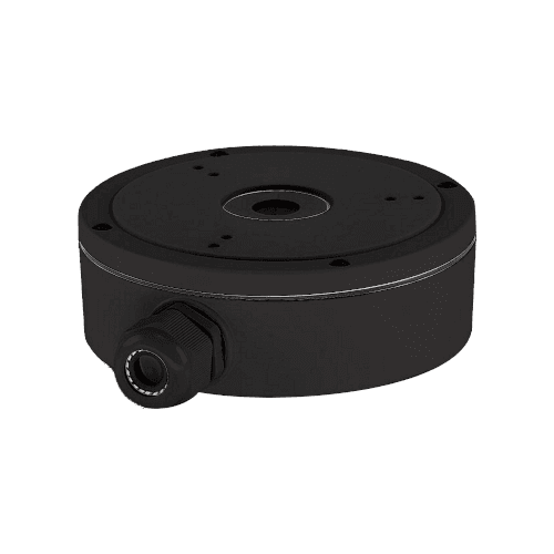 Hikvision DS-1280ZJ-M Junction Box for Dome Cameras, Indoor & Outdoor Use, Load Capacity 4.5kg, Black