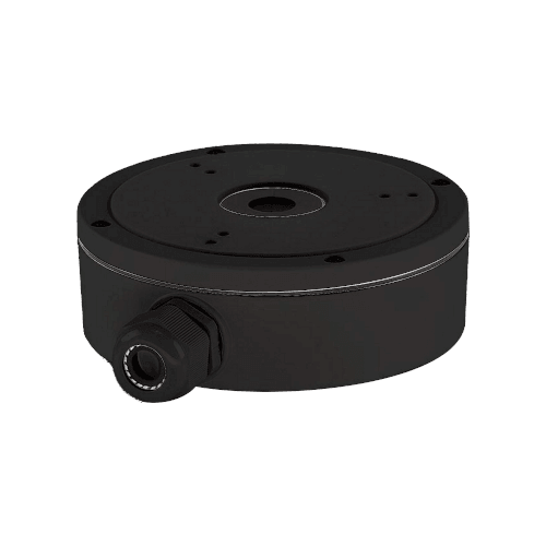 Hikvision DS-1280ZJ-M Junction Box for Dome Cameras, Indoor & Outdoor Use, Load Capacity 4.5kg, Black