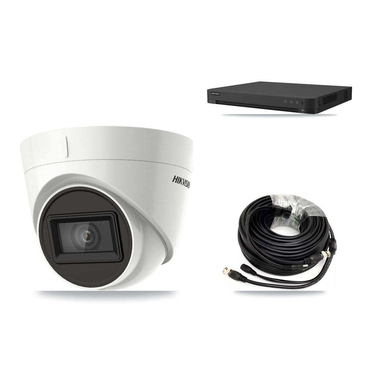 Hikvision 16-Channel 4K CCTV Kit — 4 DS-2CE78U1T Turret Cameras + 10TB Recording