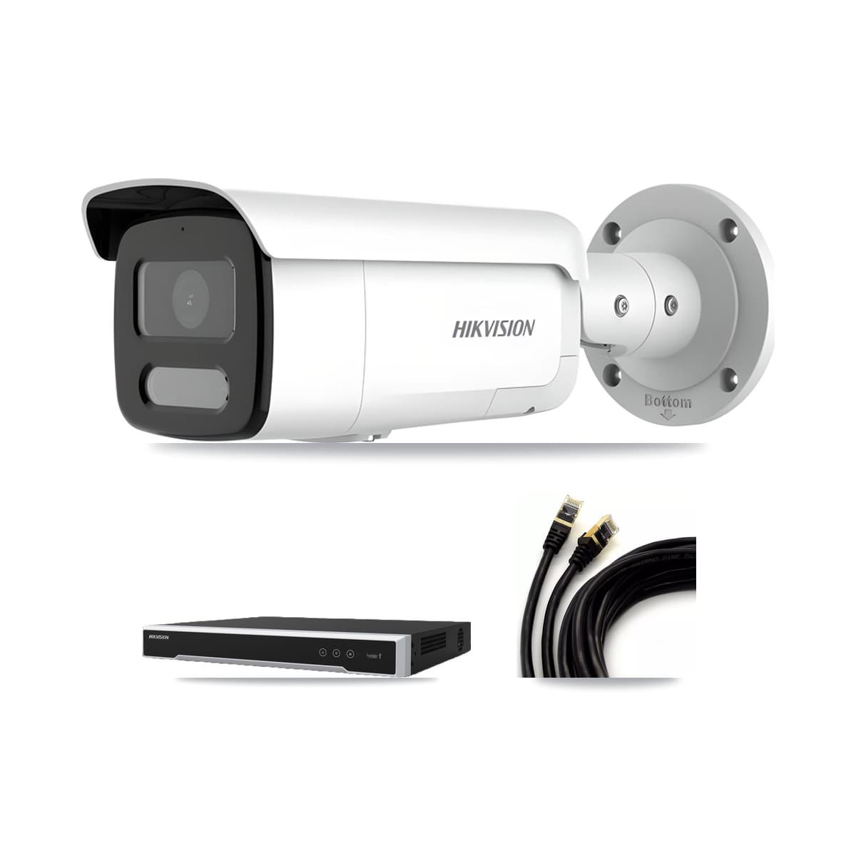Hikvision 16-Channel 4MP CCTV Kit — 6 Bullet Cameras + 8TB Recording (DS-7616NI-M2 Recorder)