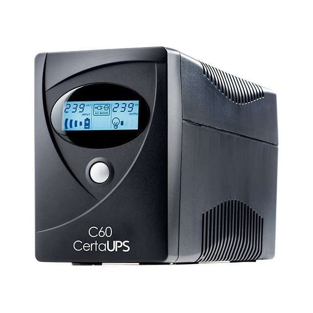 CertaUPS C60-800 480W 800VA Uninterruptible Power Supply (UPS) - Battery Backup & Surge Protector - Image 1