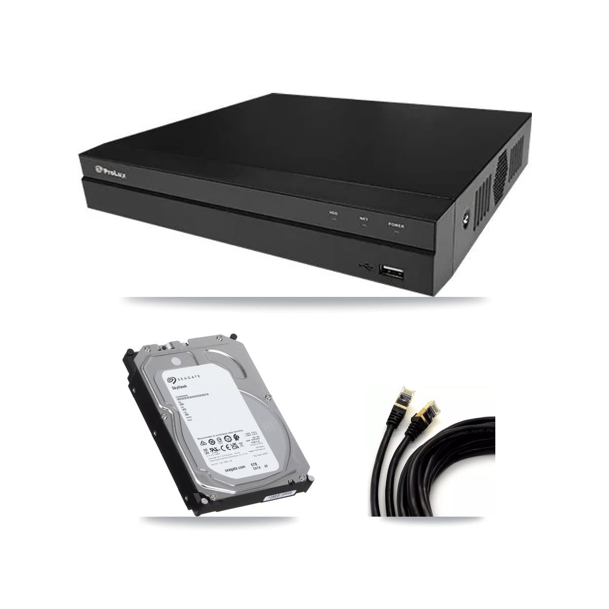 Prolux 8-Channel 5MP CCTV Kit — 8 Dome Cameras + 6TB Recording - Image 1
