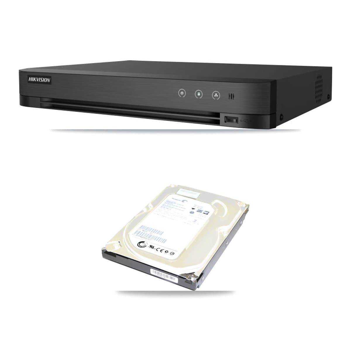 Hikvision iDS-7204HUHI-M1/XT 4-Channel DVR + 500GB HDD