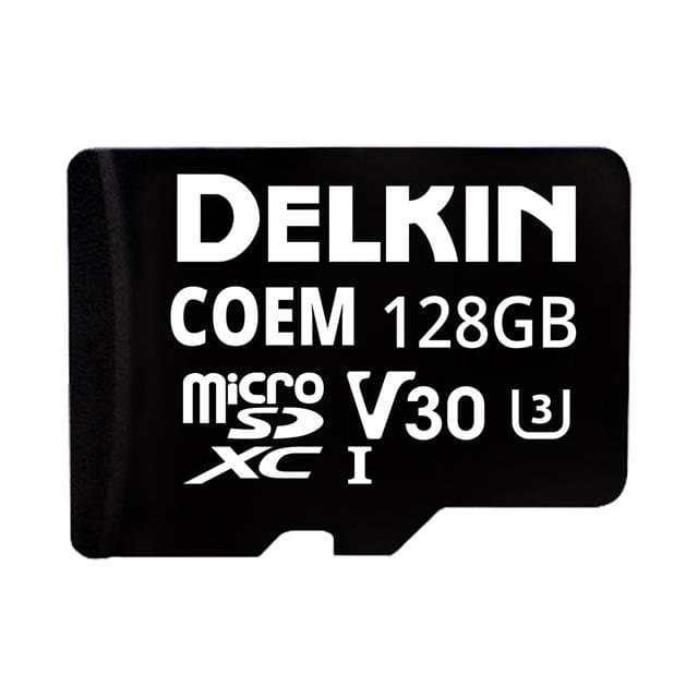 Delkin 128GB Micro SD Card TF - High-Speed Storage for Smartphones, Cameras & Devices - Manufacturer Product Number~: USDCOEM-128GB