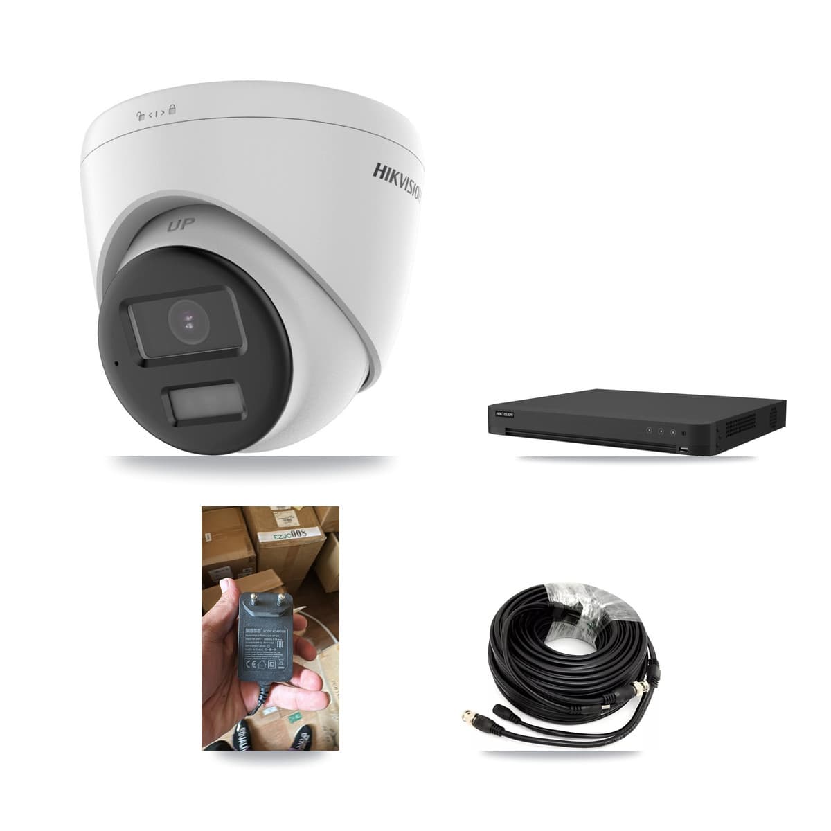 Hikvision 16-Channel 4K CCTV Kit — 1 DS-2CE78U0T Turret Camera + 3TB Recording