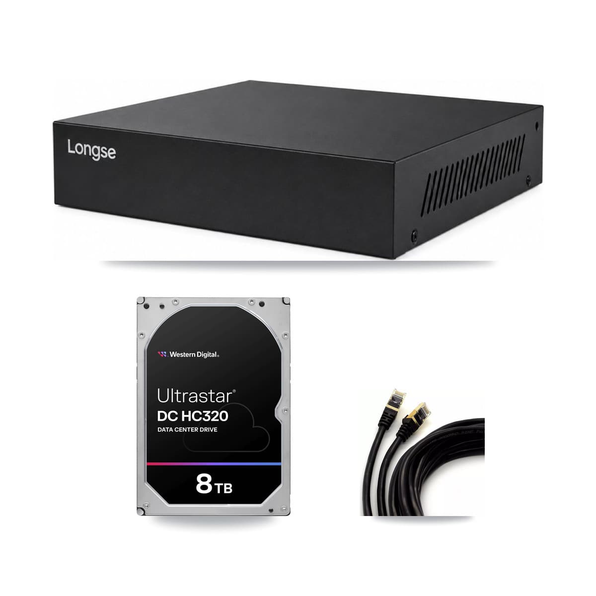 Longse 8-Channel 5MP CCTV Kit — 6 Dome Cameras + 8TB Recording - Image 1