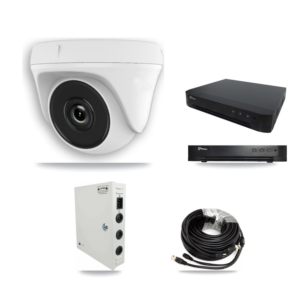 Prolux 16-Channel 2MP CCTV Kit — 11 Dome Cameras + 8TB Recording