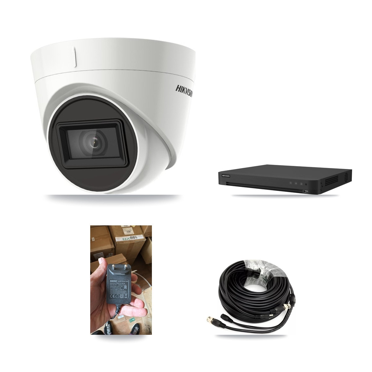 Hikvision 16-Channel 4K CCTV Kit — 1 DS-2CE78U1T Turret Camera + 3TB Recording - Image 1