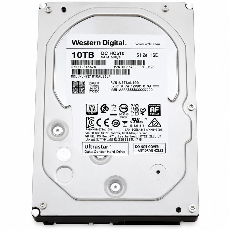 HP 10TB Enterprise Hard Drive 3.5" SATA 7200RPM Server HDD