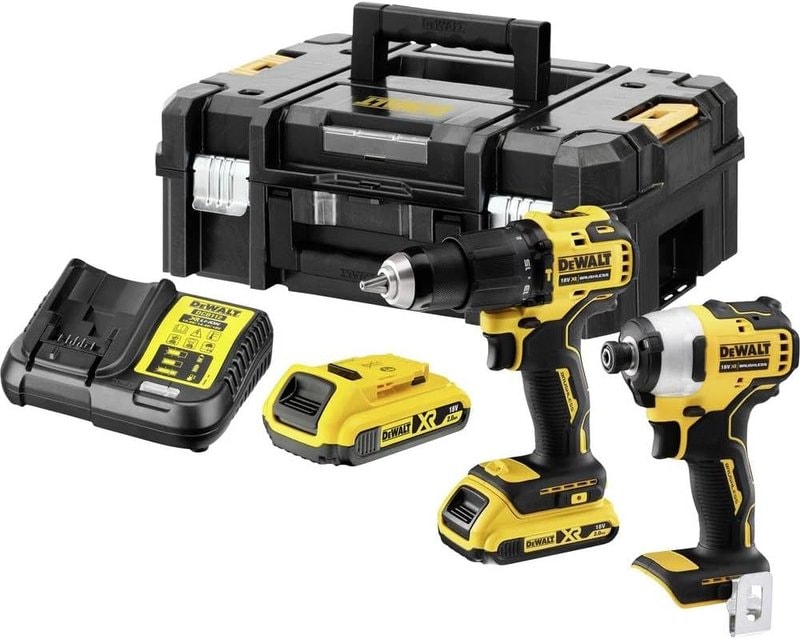 DeWalt DCK2062D2T 18V XR Brushless Drill Impact Driver Kit